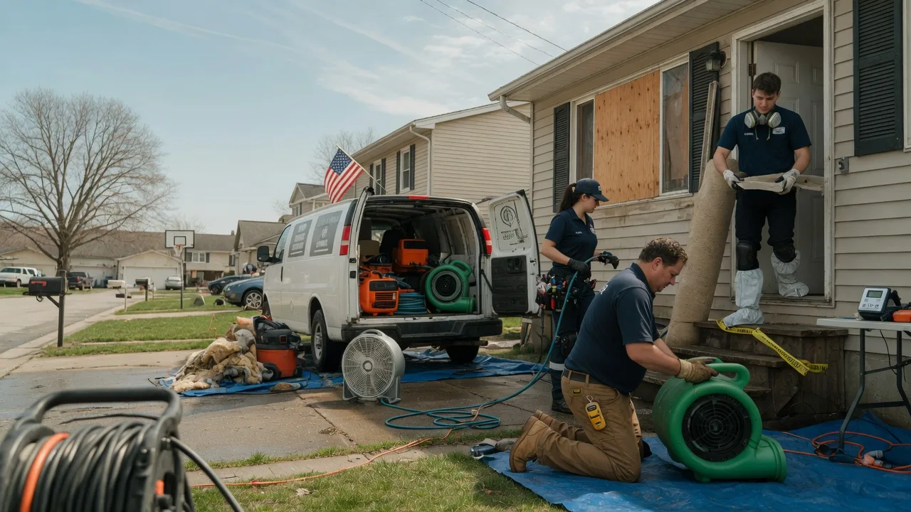 Water Damage Restoration in Farmersville, CA near me